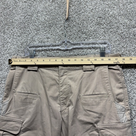 5.11 Tactical Stryke Pants Mens 34x34 Beige Ripstop Cargo Utility 74369 055 EUC - Picture 4 of 10
